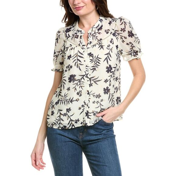 ANNA KAY Tops - Anna Kay Womens  Victoriane Top, White